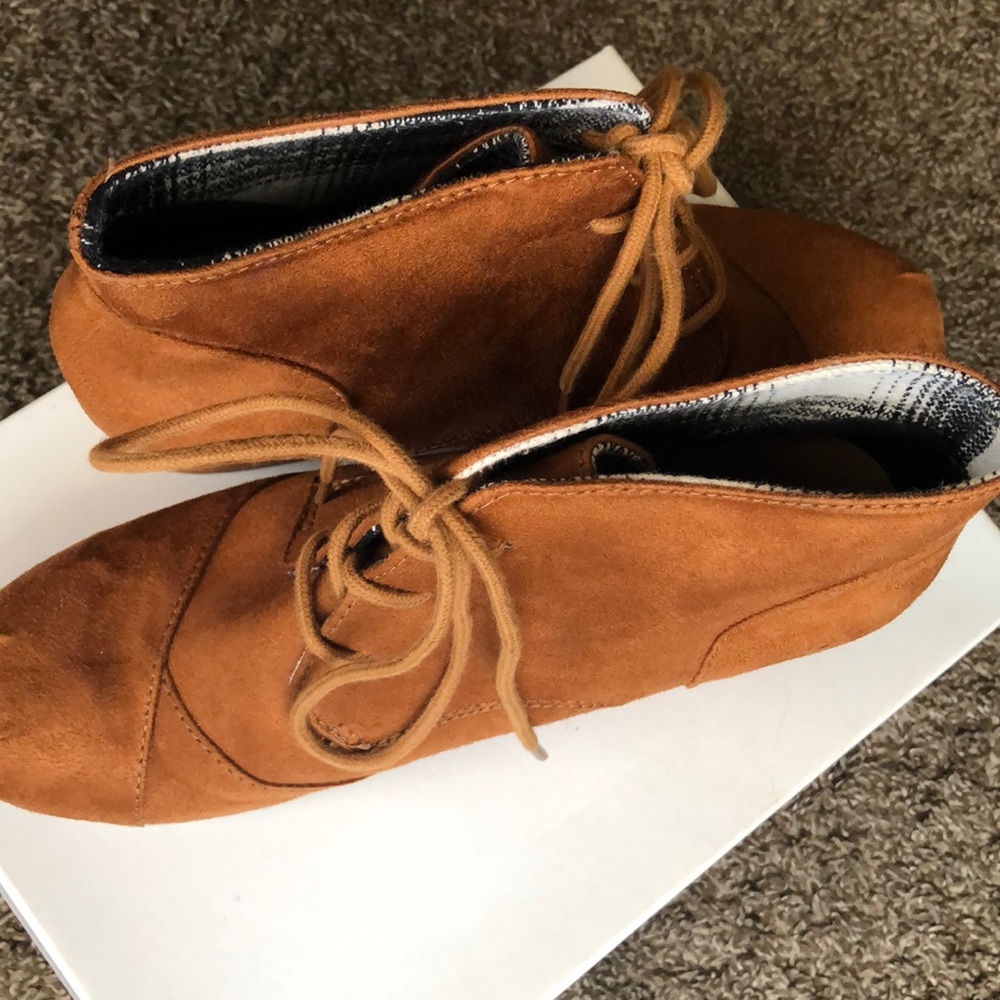 Brown ankle boots❣️